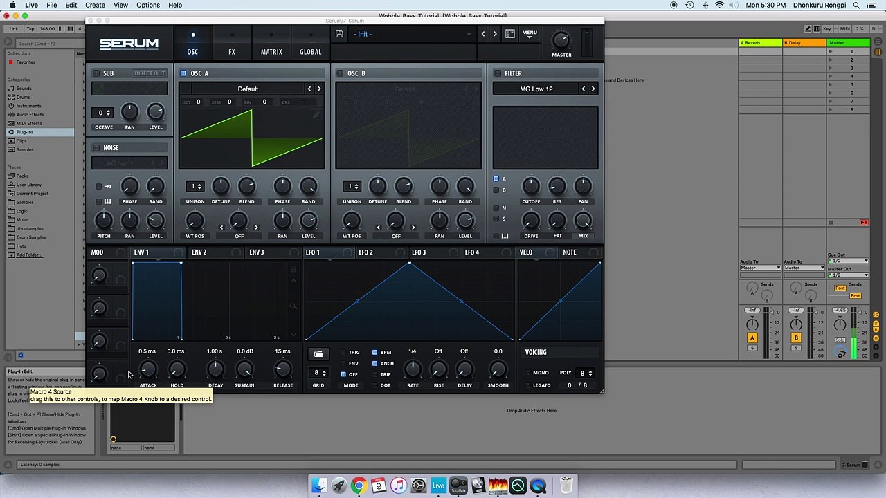 How To Make A DUBSTEP Styled Wobble Bass In SERUM