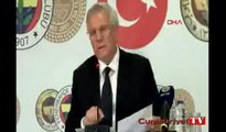 Fenerbahçe Başkanı Aziz Yıldırım: Şenol Güneş tiyatro oynadı