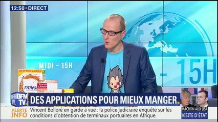 Ces applications qui vous aident à connaître le contenu de votre assiette