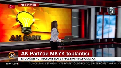 AK Parti'de MKYK toplantısı