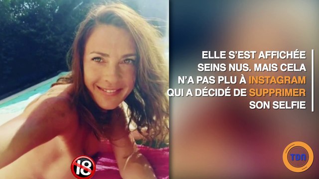 Eve Angeli et la photo qu'Insta n'a pas aimé