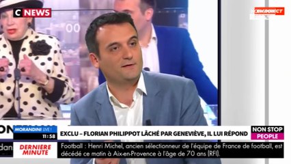 Morandini Live : Florian Philippot "dérape" avec un journaliste de Quotidien ? Sa réponse cash (vidéo)