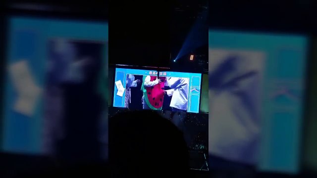 180424 BTS Suga vs Jhope play Game cute at fanmeeting Osaka Japan