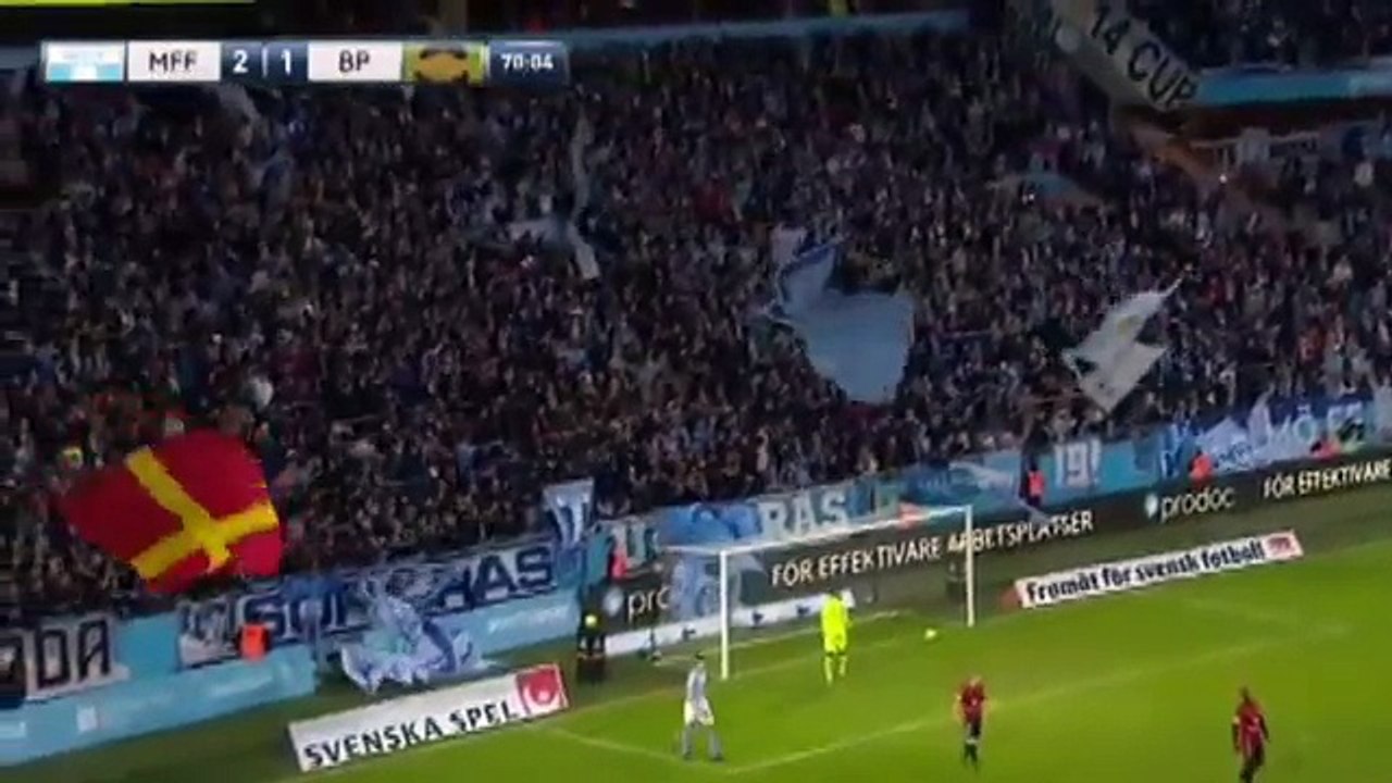 Malmoe 2:1 Brommapojkarna (Sweden. Allsvenskan. 23 April 2018)