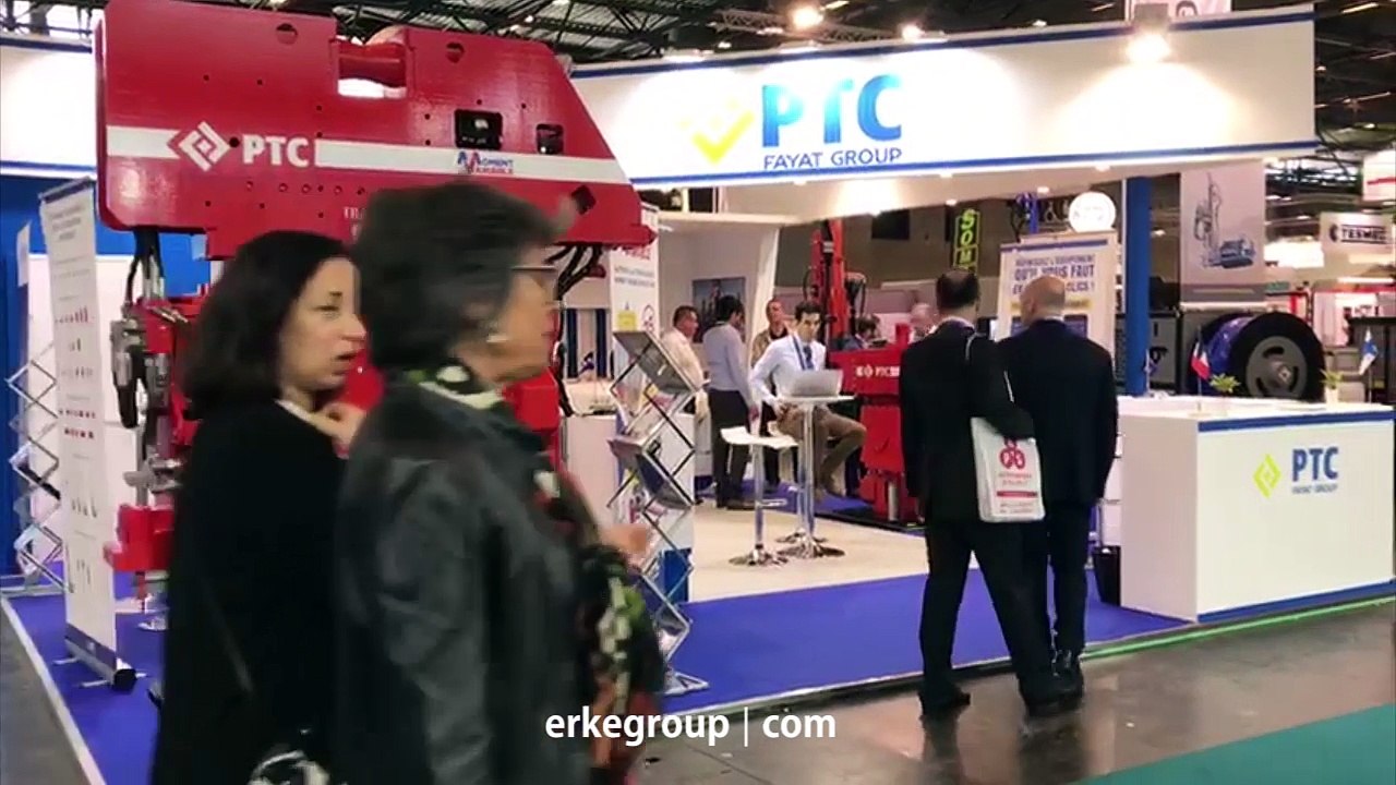 Intermat 2018, PTC Fayat Stand, Paris / 24.04.2018 / Erke Group