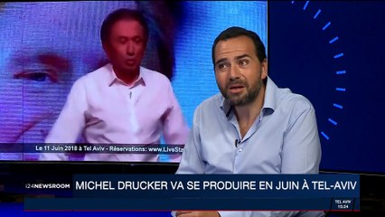 Michel Drucker va se produire en juin à Tel-Aviv