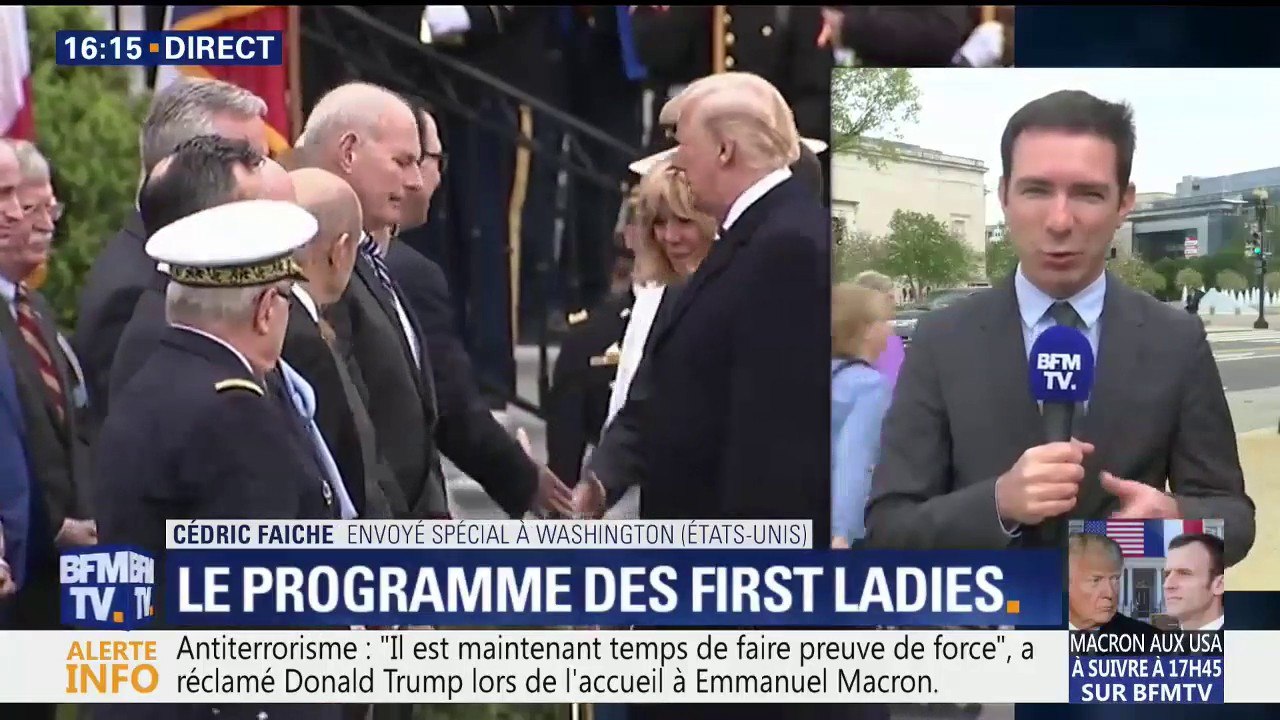 Melania Trump et Brigitte Macron vont visiter l'exposition Paul Cézanne à la National Gallery à Washington