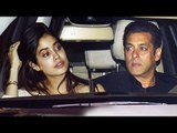 Salman Khan और Jhanvi Kapoor ने की देर रात पार्टी | Ambani's IPL 2017 Party