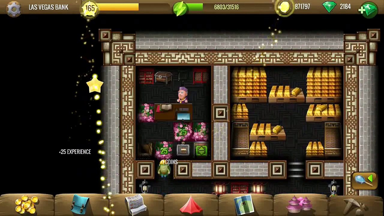 Treasure part 3 (Las Vegas Bank) - Viva las vegas - Diggy's Adventure