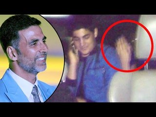 Télécharger la video: Akshay के बेटे Arav देर रत अपनी Girl Friend के साथ दिखाई दिए | MEDIA दूर भागे Arav