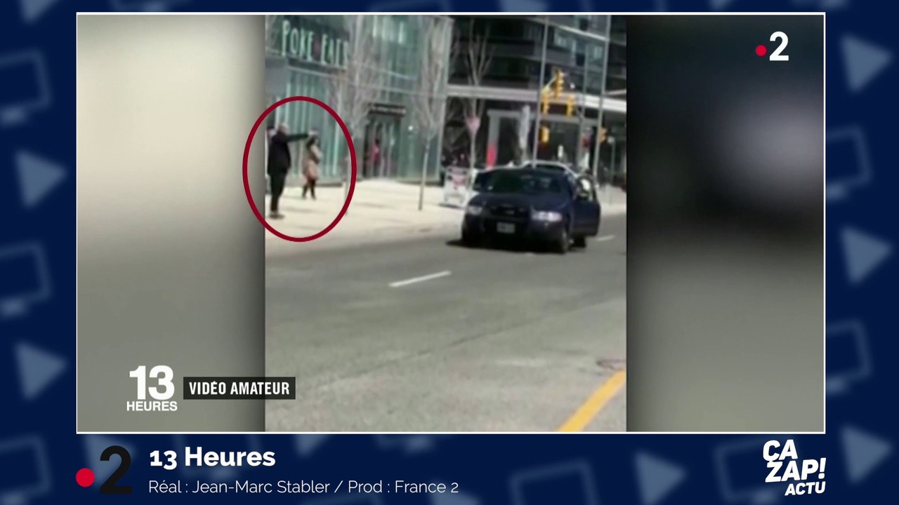 Attaque au véhicule-bélier à Toronto : les images de l'arrestation de l'auteur présumé
