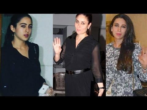 Kareena Kapoor की House पार्टी | Sara Ali Khan, Karisma, Soha, Kunal Khemu
