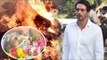 Arjun Rampal पहुंचे Vinod Khanna  जी के अंतिम संस्कार पर