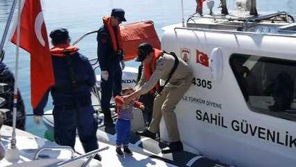 Çanakkale'de 143 kaçak göçmen yakalandı