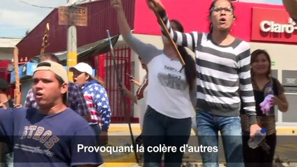 Des magasins pillés dans la capitale du Nicaragua