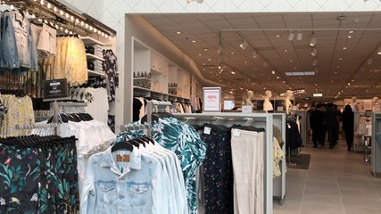 Visite du magasin H&M