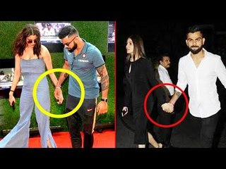 Virat Kohli और Anushka Sharma ने प्यार किया ऐलान, पकड़ रहे है सब के सामने हाथ