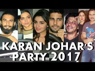 अनकट  | Karan Johar's Party 2017 | Shahrukh, Deepika, Ranveer, Alia, Sidharth, Kareena