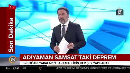Adıyaman Samsat'taki deprem