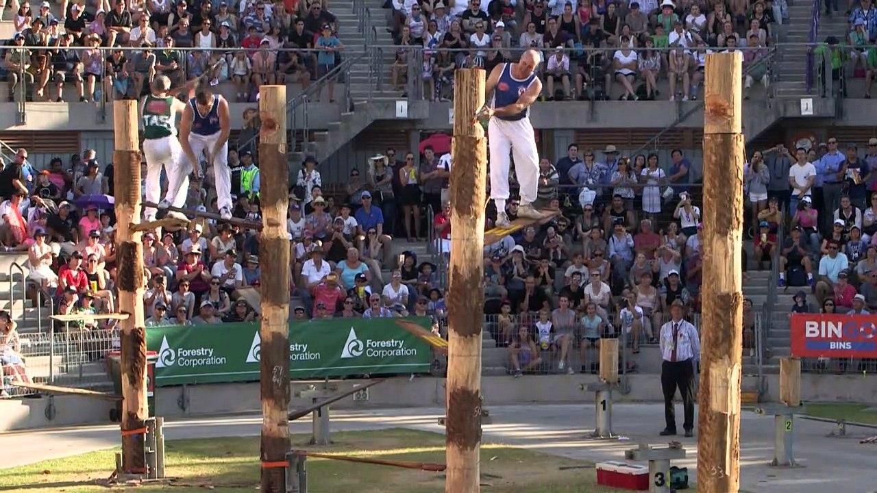 La coupe de bois sportive en plein boom en Australie