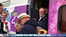 Le 18:18 - La belle histoire : l'amour plus fort que la grève SNCF