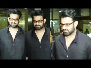Mumbai Airport पर दिखाई दिए BAAHUBALI 2 के अभिनेता Prabhas