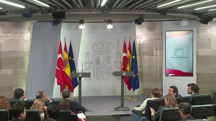 Yıldırım- Rajoy Ortak Basın Toplantısı