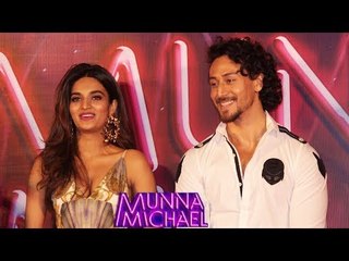 Nidhhi Agerwal ने Tiger Shroff के साथ काम करने के बाटे अपने अनुभव | Munna Michael Trailer Launch