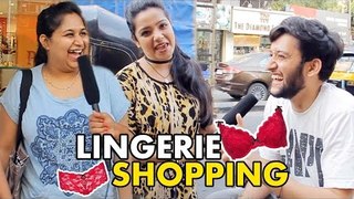 Which Is Your Favorite Kind Of Bra ? Men REACTS On Women's Lingerie Shopping