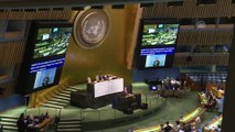 Bakan Çavuşoğlu, BM Genel Kurulu'nda konuştu (1) - NEW YORK