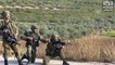 Filistinli göstericiyi plastik mermiyle vuran İsrail askerinden sevinç çığlığı - NABLUS