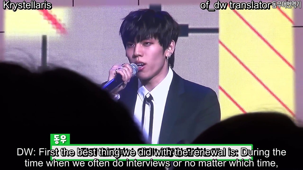 [Eng Sub] 171229 INFINITE Begin Again Fan Meeting cut3 Let's talk about the (contract) renewal