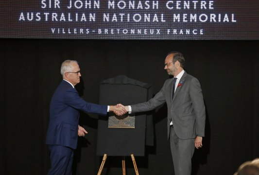 Discours d'Edouard Philippe pour la commémoration de la bataille de Villers-Bretonneux