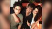Shahrukh Khan ने बेटे Aryan और Sara Ali Khan के साथ दिया Pose | Karan Johar के Birthday Bash पर