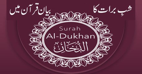 Quran suniye Aur Sunaiye - 24 Apr 2018 - Surah e Dukhan