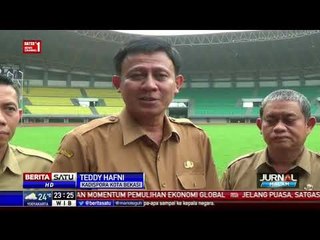 Perbaikan Stadion Patriot Chandrabaga Mencapai 40 Persen