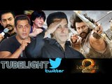 Baahubali 2 की बडी जित पर Bollywood की प्रतिक्रिया, Salman बने Twitter किंग - 23 Million Followers