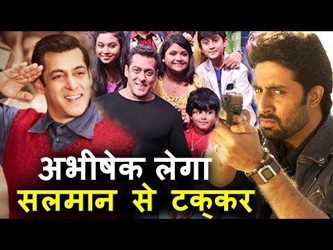 Abhishek लेगा Salman से टक्कर, Salman ने Tubelight को किया Sa Re Ga Ma Pa L'il Champs में प्रमोट