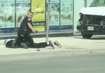 Download Video: Toronto Police Seen Confronting, Arresting Man After Van Hits Pedestrians