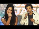 Katrina Kaif और Ranbir Kapoor के मज़ेदार जवाब | Galti Se Mistake Song Launch पर Jagga Jasoos