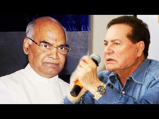 Salman के पिता Salim Khan ने दिया Modi के Presidential Candidate Ramnath Kovind को