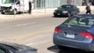 Toronto Police Seen Confronting Man After Van Hits Pedestrians