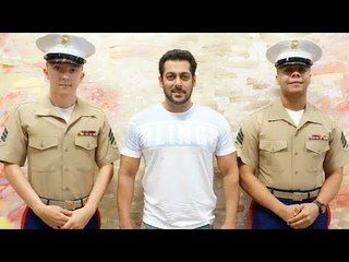 Salman Khan ने US Marines Officers के साथ खिचाई तस्वीर