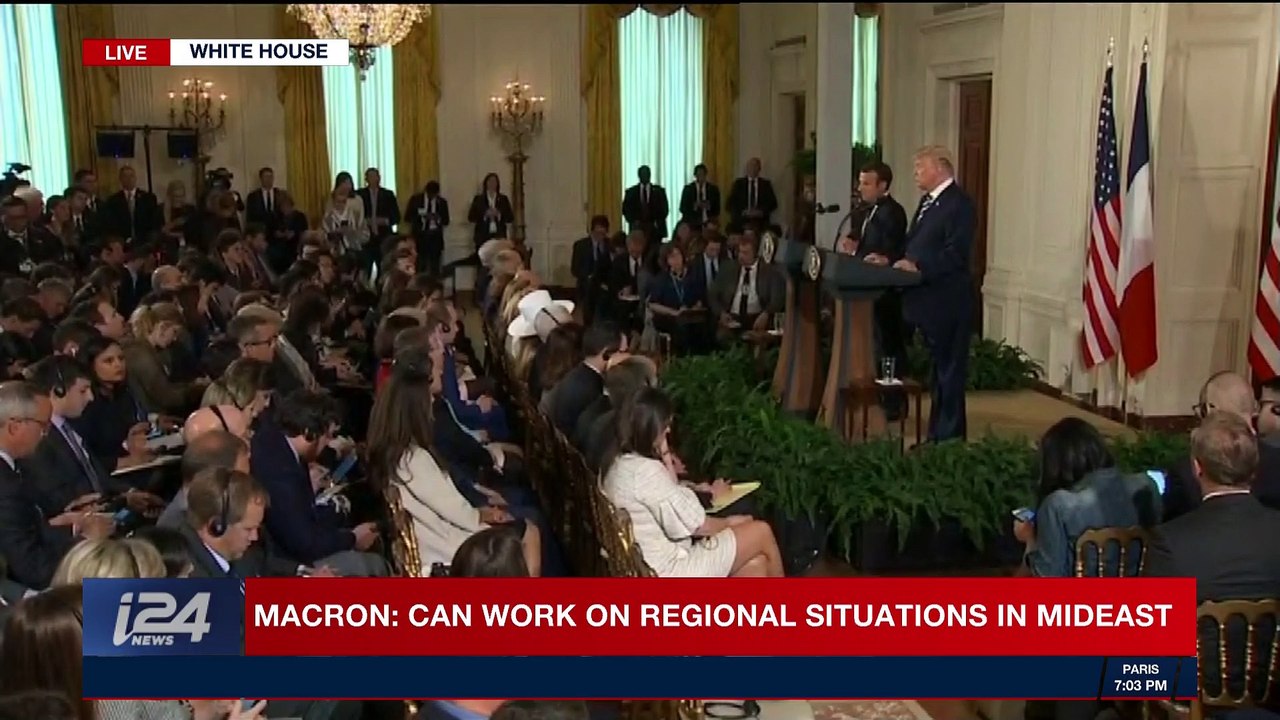 THE RUNDOWN | Trump and France's Macron give joint statements | Tuesday, April 24th 2018