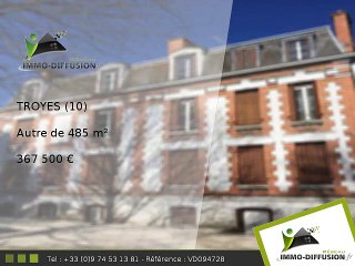 Autre A vendre Troyes 485m2 + Cour 300m2