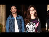 Sushant Singh Rajput और Kriti Sanon पोहोचे Gauri Khan के Restaurant Launch पर