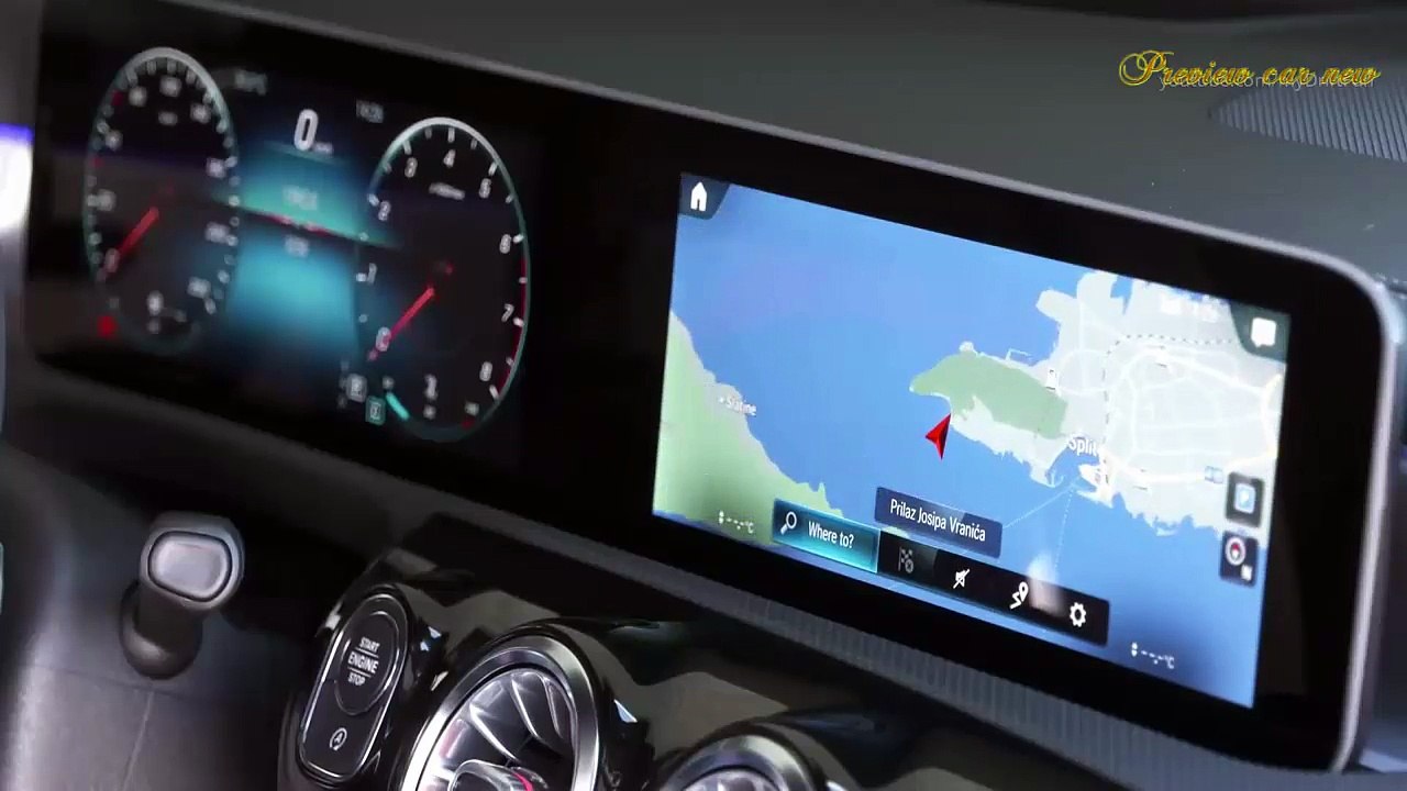 Preview car new - 2018 Mercedes A 200 - exterior , interior and passenger space