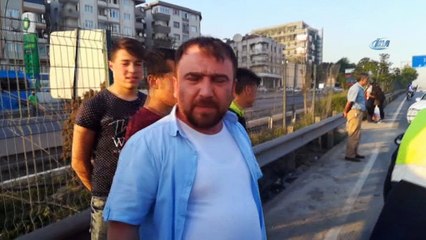 Kocaeli’de arızalanan otomobil kazaya sebep oldu: 1 yaralı