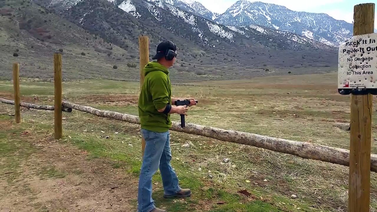 Bumpfire With a Masterpiece Arms MPA Mini-9