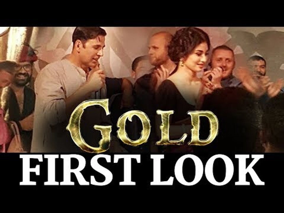 LEAKED -  Akshay Kumar और Mouni Roy का रेट्रो अवतार GOLD के लिए